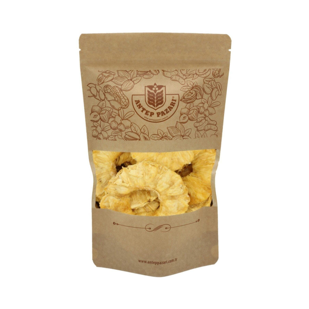 Antep Pazarı Ananas Kurusu Şekersiz Naturel 75 Gram Kuruyemiş Fiyatı