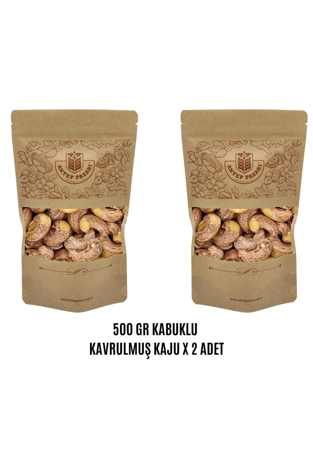 Antep Pazarı Kaju Kabuklu Kavrulmuş (500 GR X 2 ADET) Kuruyemiş Fiyatı