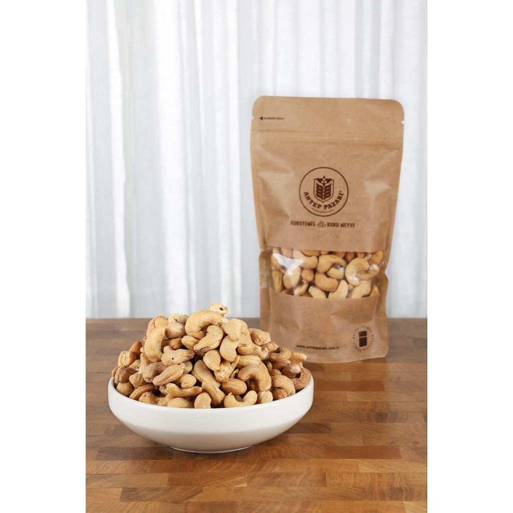 Antep Pazarı Kaju Yağsız Kavrulmuş-100 gr - 100 gr Diğer Fiyatı
