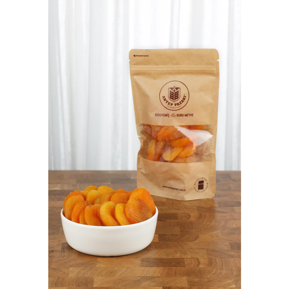 Antep Pazarı Kuru Kayısı-sarı Kayısı-250 Gr. Kuruyemiş Fiyatı