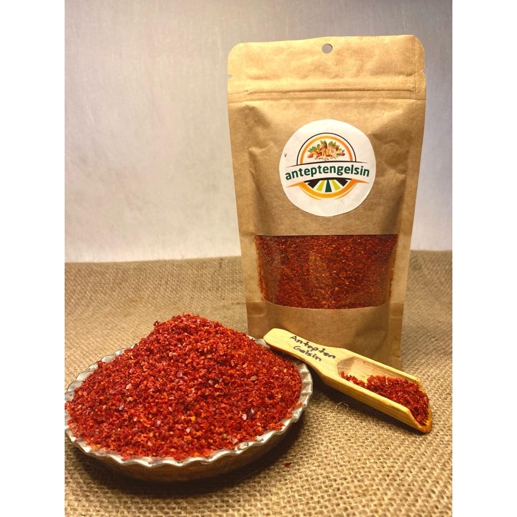 Antepten Gelsin Ev Yapımı İpek Pul Biber - 200 gr Baharat Fiyatı