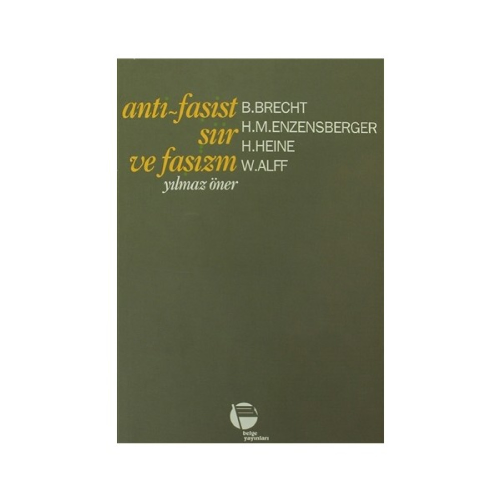 Anti - Faşist Şiir ve Faşizm - B. Brecht Edebiyat Fiyatı