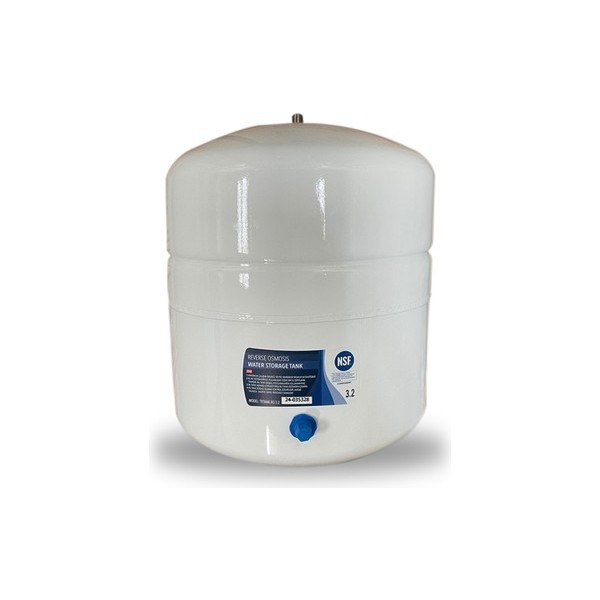 Antibakteriyel Çelik Su Arıtma Tankı – 12 Litre (3.2 Galon) | Nsf Onaylı | Tüm Cihazlarla Uyumlu Su Arıtma Cihazı Fiyatı