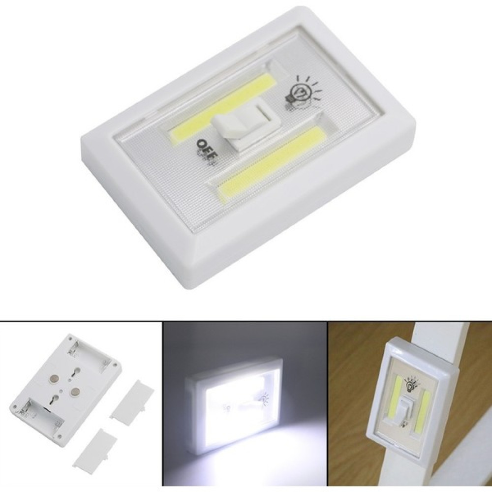 Antik Süs 2 Ledli Pilli Lamba Anahtarlı Portatif LED Işık - Mıknatıslı Yapışkanlı - Beyaz Gece Lambası Fiyatı