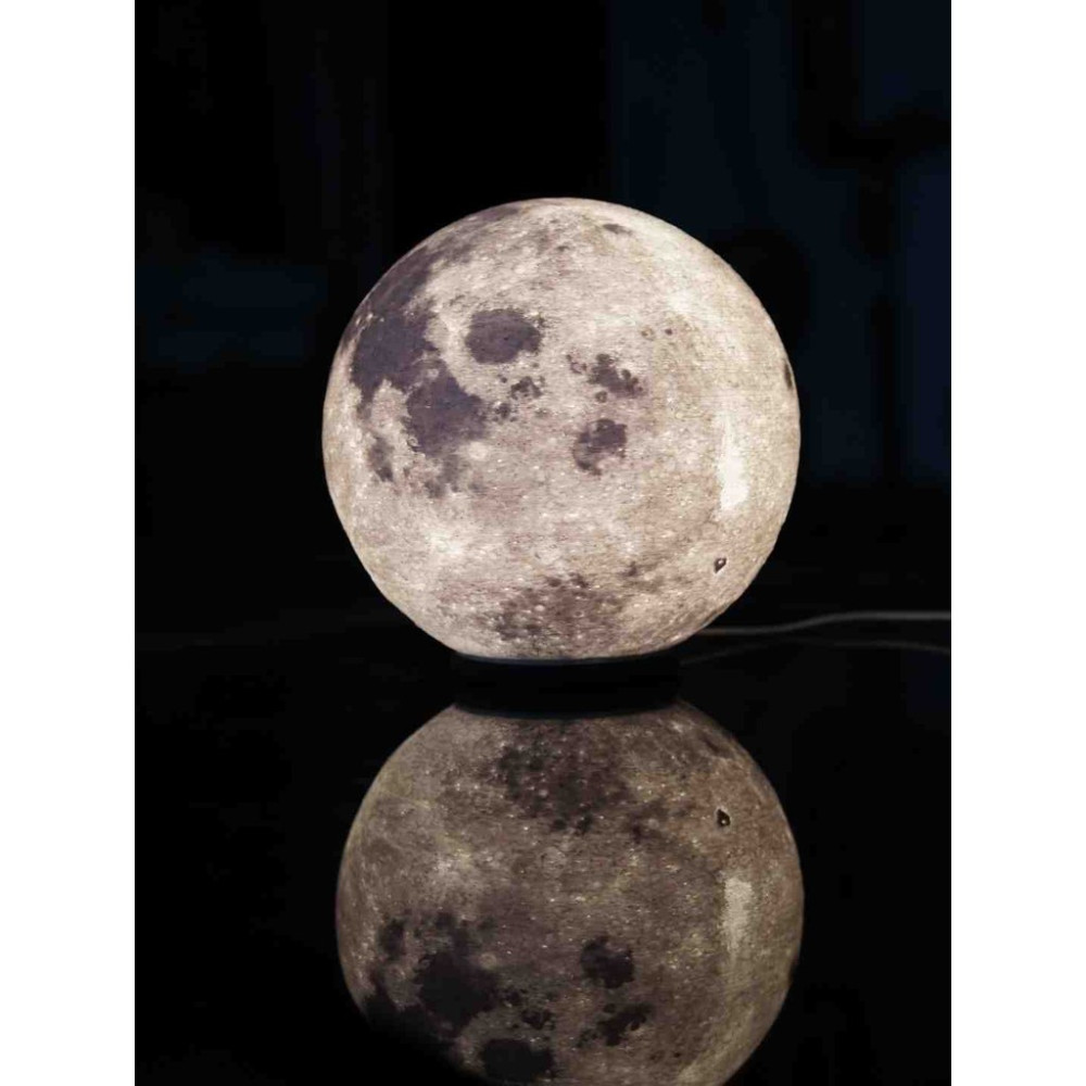 Antilop 3D Moon Lamp LED Gece Lambası - Dekoratif Ay Lamba - Beyaz Diğer Fiyatı