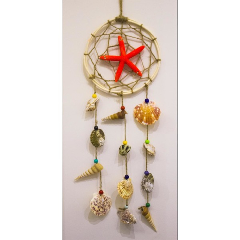 Antioch Artdesign Dream Catcher Deniz Yıldızlı Deniz Kabuklu Rüya Kapanı Düş Kapanı Ev Dekor Hediyelik Eşya Ev & Dekorasyon Aksesuarları Fiyatı