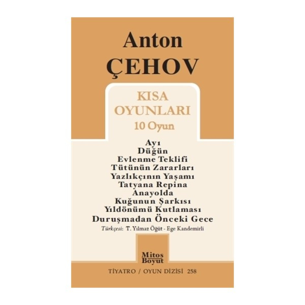 Anton Çehov Kısa Oyunları (10 Oyun) Hobi Fiyatı
