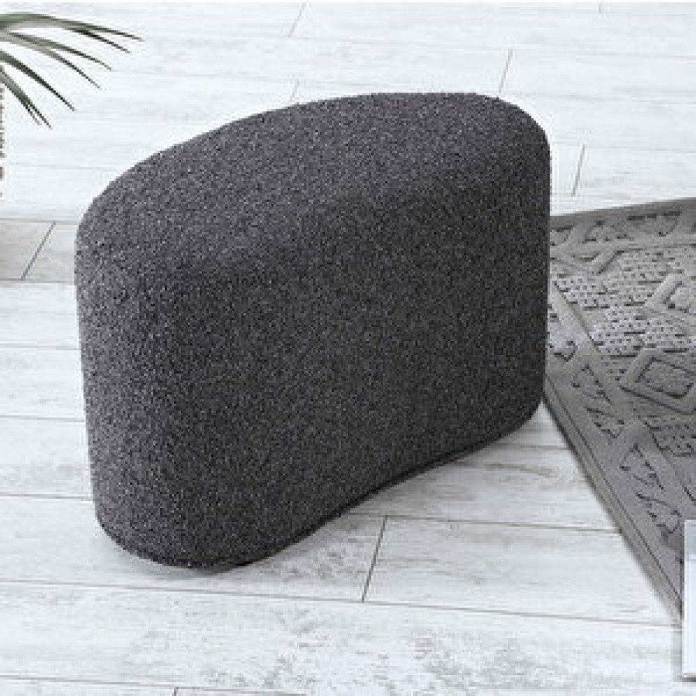 Antrasit Bean Puf Uzunluk 66cm Yükseklik 42cm Puf Fiyatı