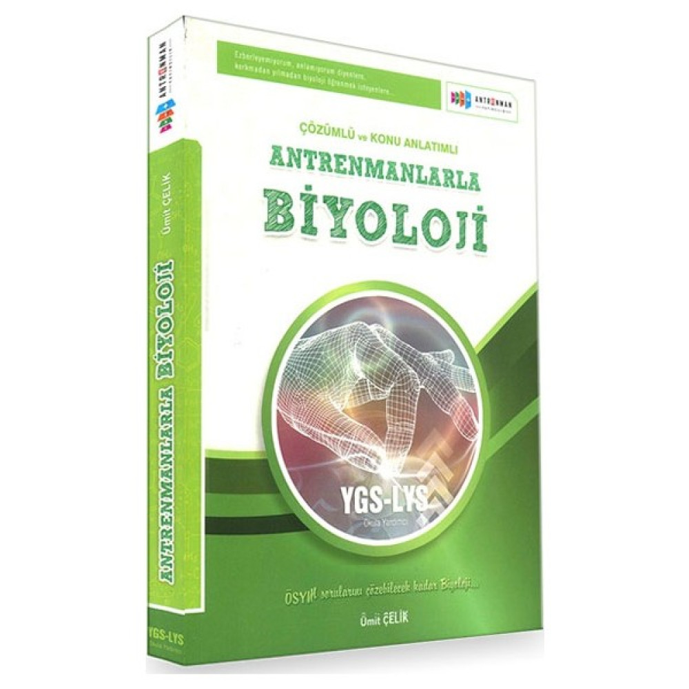 Antremanlarla Biyoloji YGS LYS Çözümlü ve Konu Anlatımlı - Ümit Çelik YGS ve LYS Kitapları Fiyatı
