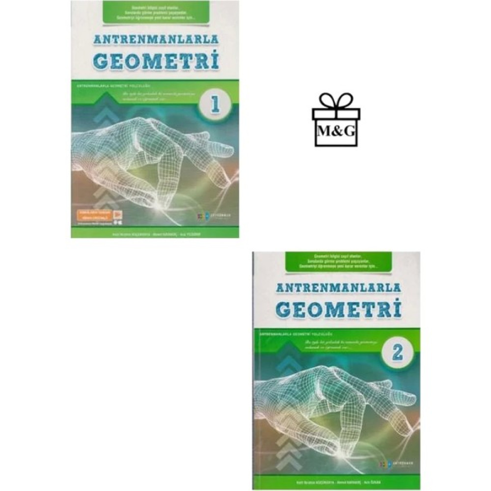 Antrenman Yayıncılık Antremanlarla Geometri-1 ve Antremanlarla Geometri-2 Ders Sınav Kitapları Fiyatı