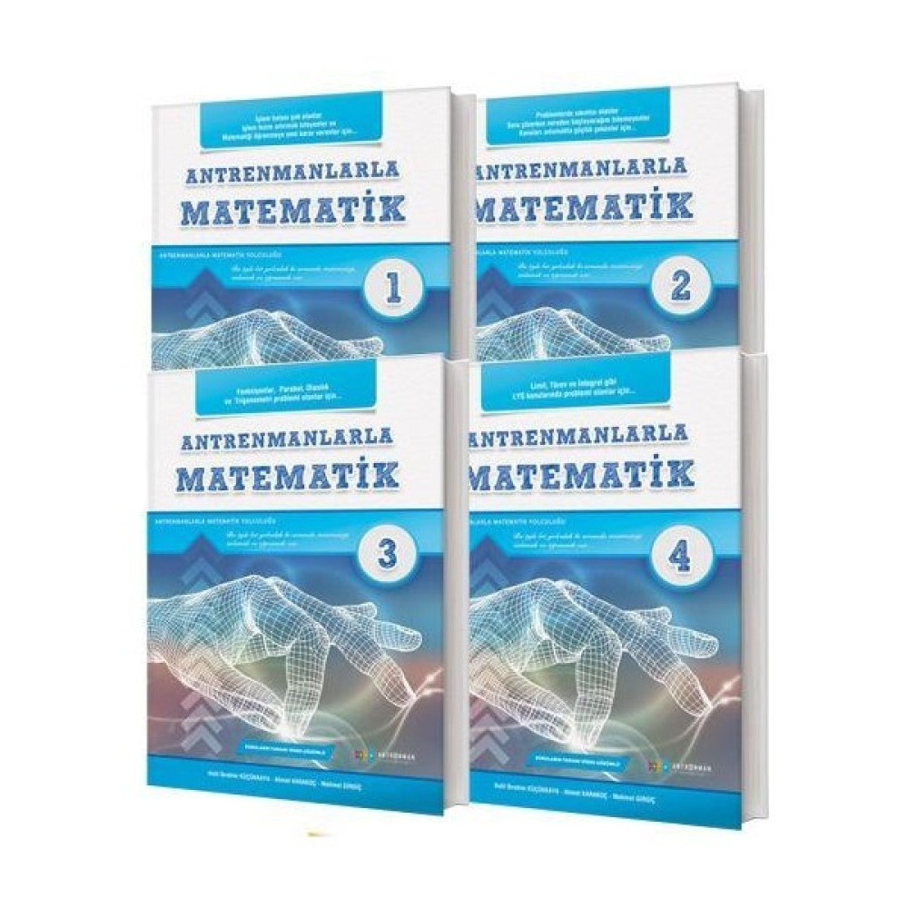 Antrenman Yayıncılık Antremanlarla Matematik 1 + 2 + 3 + 4 Set Kaynak Kitapları Fiyatı