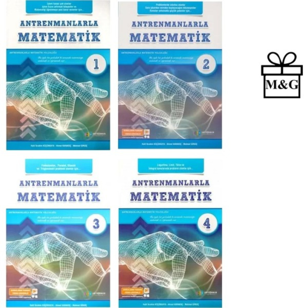 Antrenman Yayıncılık Antremanlarla Matematik-1,2,3 ve 4 Kazandıran Set Ders Sınav Kitapları Fiyatı