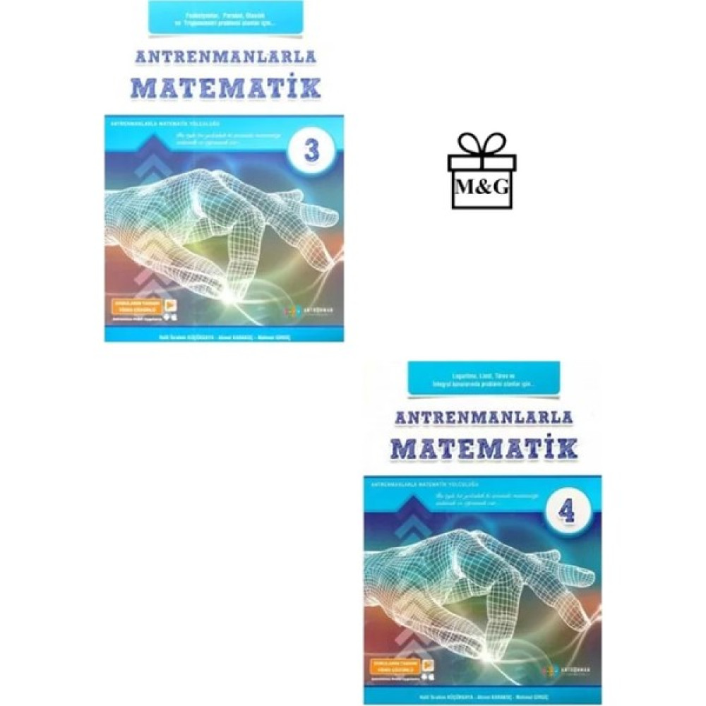 Antrenman Yayıncılık Antremanlarla Matematik-3 ve Antremanlarla Matematik-4 Ders Sınav Kitapları Fiyatı