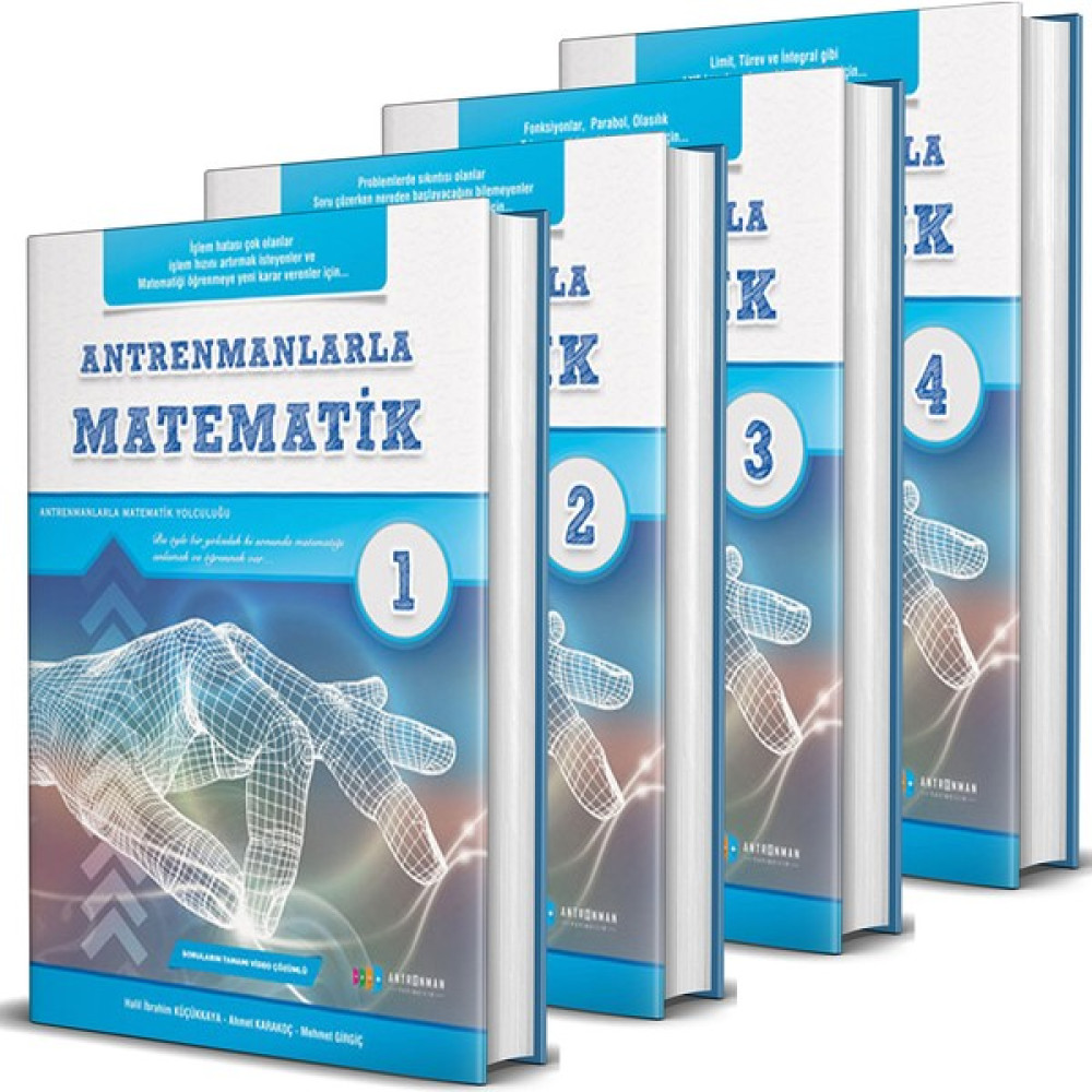 Antrenman Yayıncılık Antrenmanlarla Matematik-1-2-3-4 Matematik Fiyatı