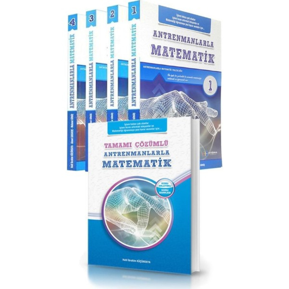 Antrenman Yayıncılık Antrenmanlarla Matematik Seti ve Tamamı Çözümlü Matematik (5 Kitap) Temel Yeterlilik Testi (TYT) Fiyatı