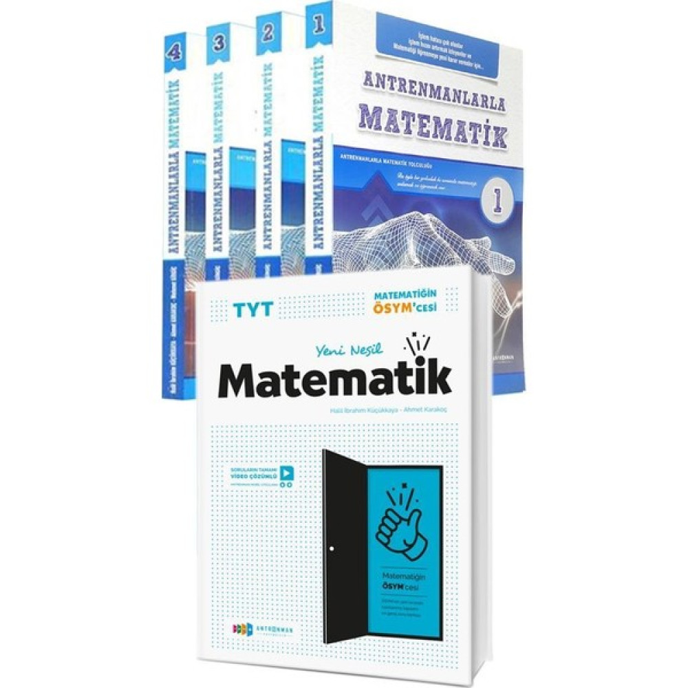 Antrenman Yayıncılık Antrenmanlarla Matematik Seti ve TYT Yeni Nesil Matematik (5 Kitap) Temel Yeterlilik Testi (TYT) Fiyatı