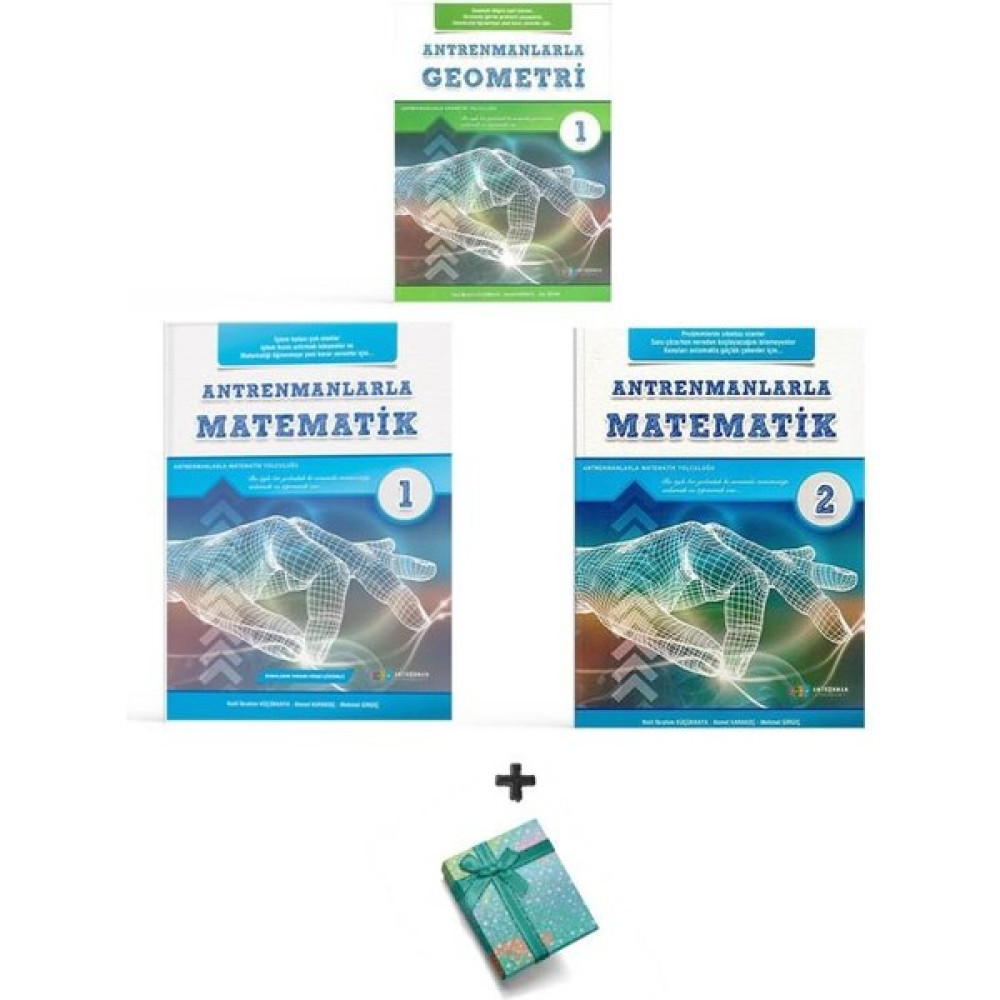 Antrenman Yayıncılık Muhtelif Antrenmanlarla Matematik 1-2 Geometri 1 Seti-3 Kitap Temel Yeterlilik Testi (TYT) Fiyatı