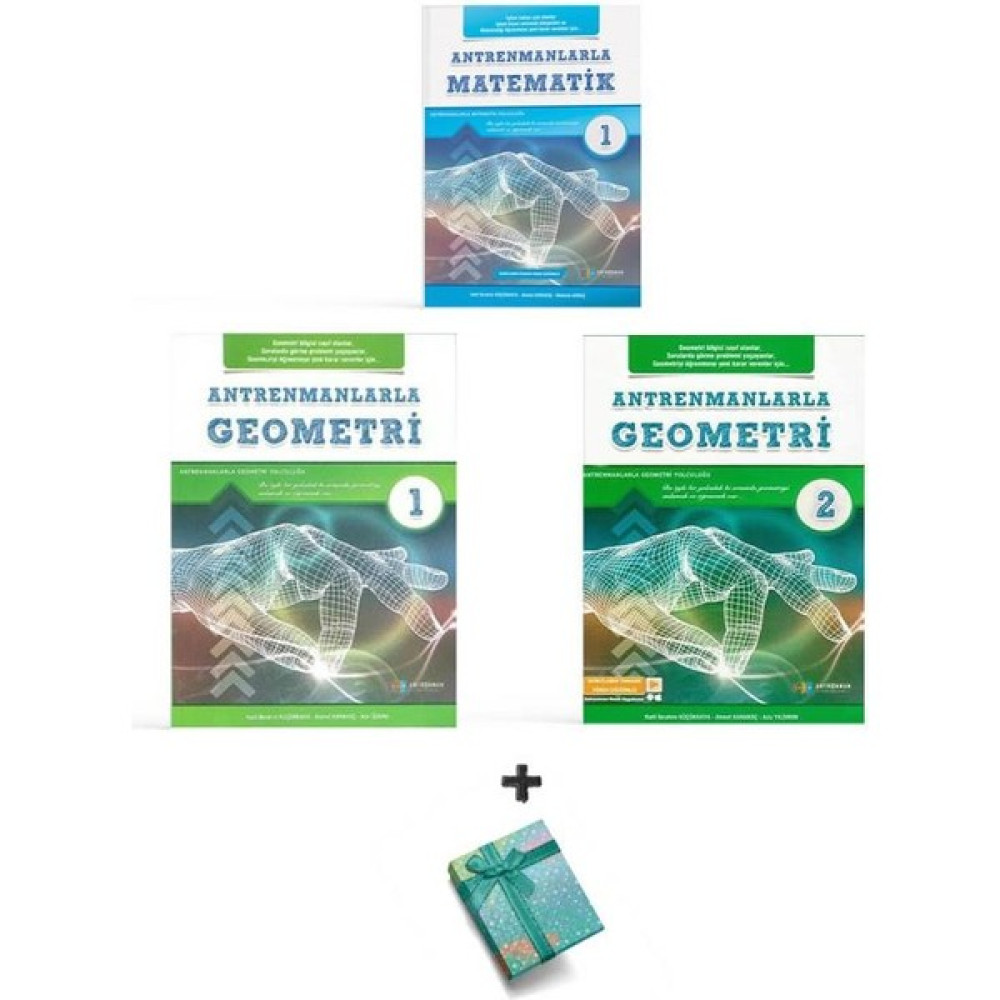 Antrenman Yayıncılık Muhtelif Antrenmanlarla Matematik 1 Geometri 1-2 Seti-3 Kitap Temel Yeterlilik Testi (TYT) Fiyatı