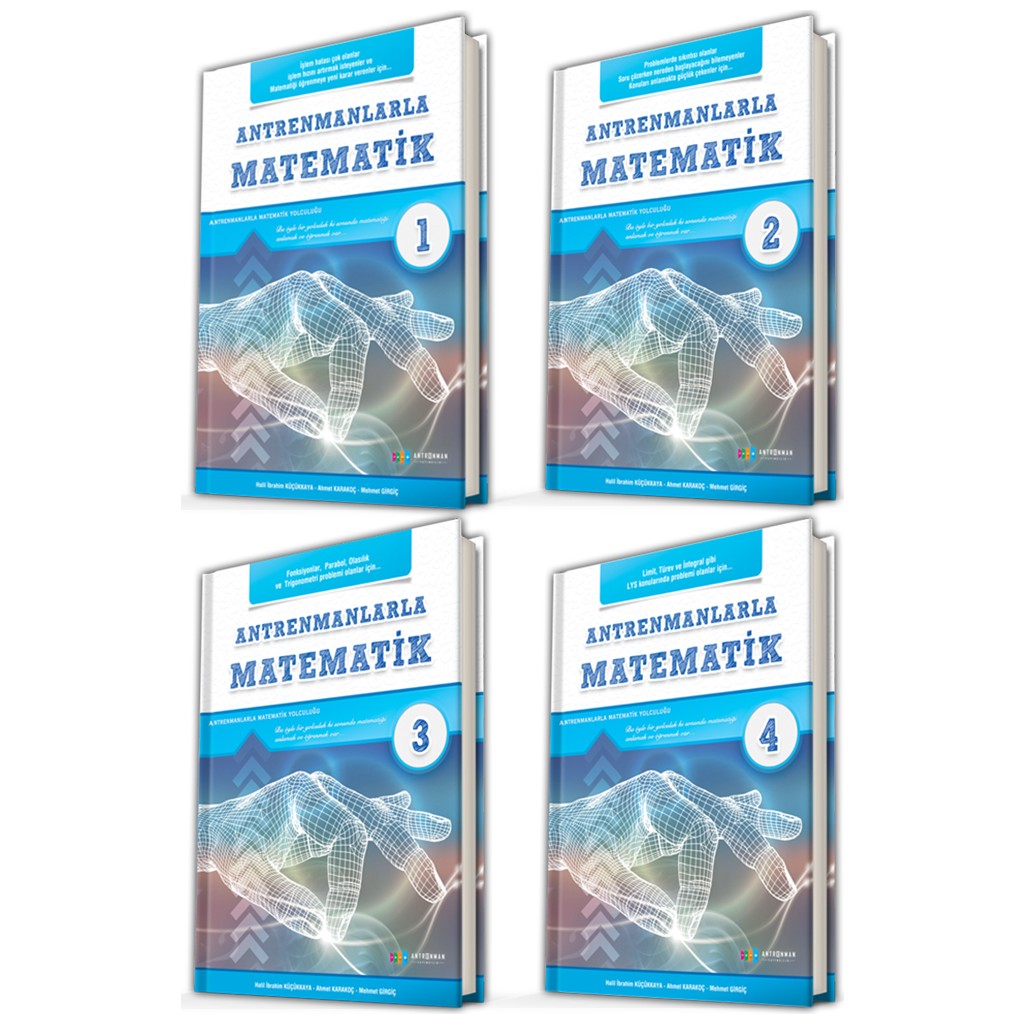 Antrenmanlarla Matematik Kitap Seti 1-2-3-4 Diğer Fiyatı