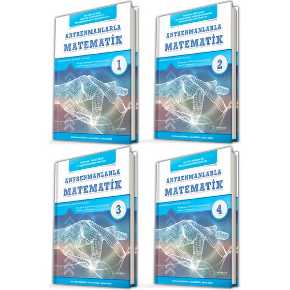 Antrenmanlarla Matematik Kitap Seti 1-2-3-4 Matematik Fiyatı