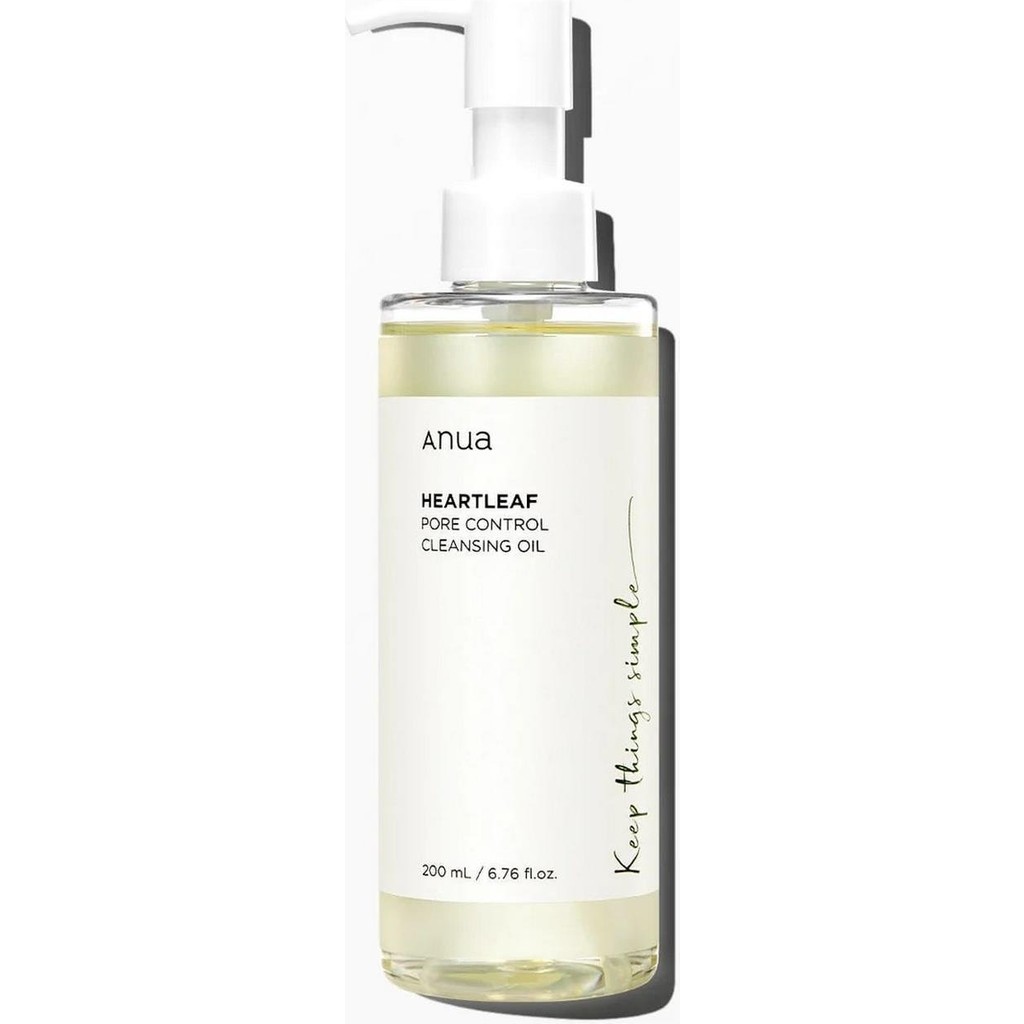 ANUA Hearleaf Pore Control Cleansing Oil - Siyah Beyaz Nokta Karşıtı Temizleyici Yağ 200ml" Cilt Temizleme ve Peeling Fiyatı
