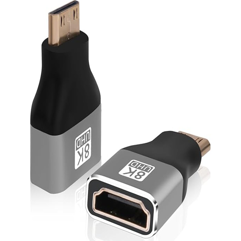 Anunnaki 8k UHD Mini HDMI To HDMI Çevirici Dönüştürücü Converter - Siyah Bilgisayar Çevirici ve Adaptörü Fiyatı