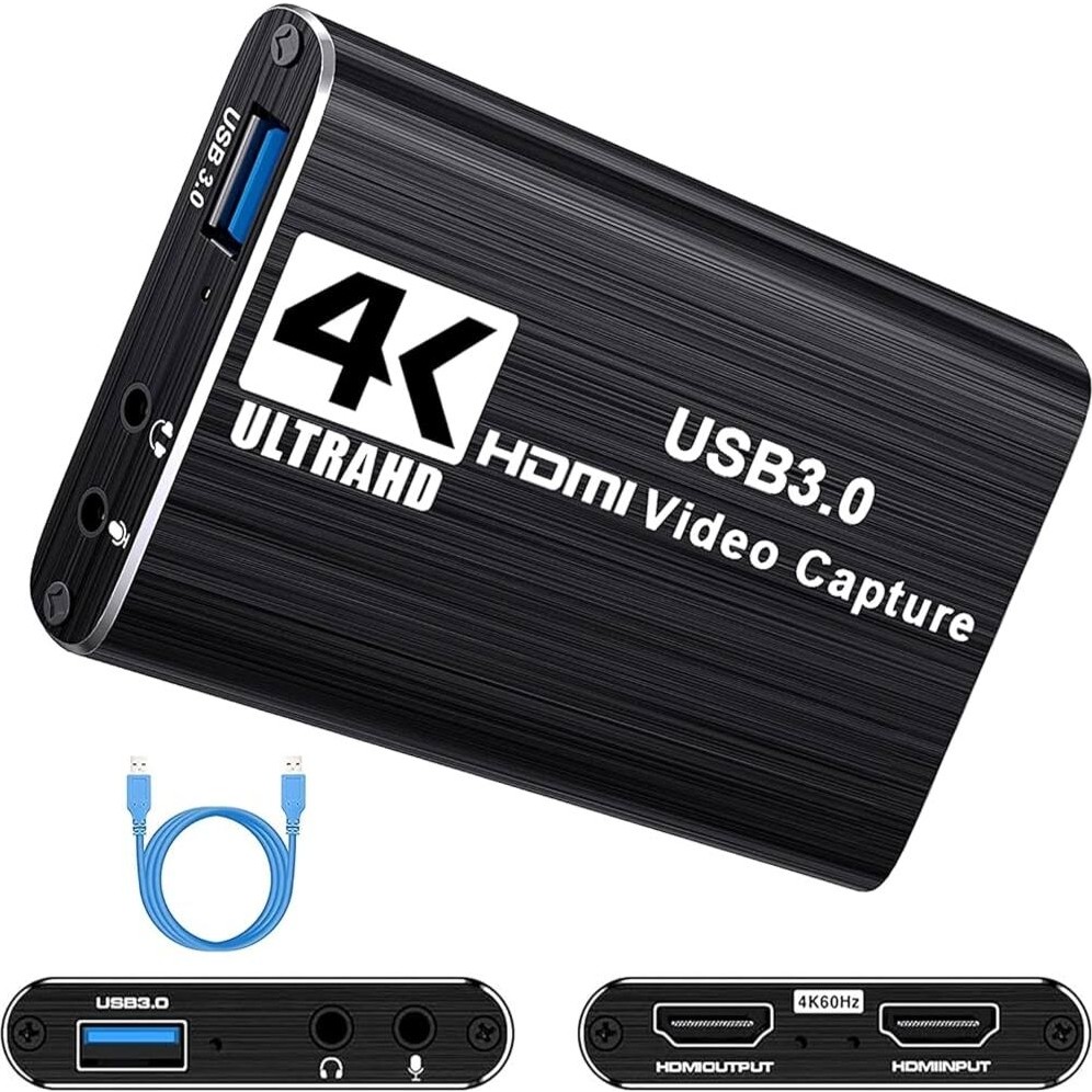 Anunnaki AN4130 HDMI 4K UHD 30HZ Video Capture Cihazı Gamer Yayın ve Kayıt Uyumlu Bilgisayar Çevirici ve Adaptörü Fiyatı