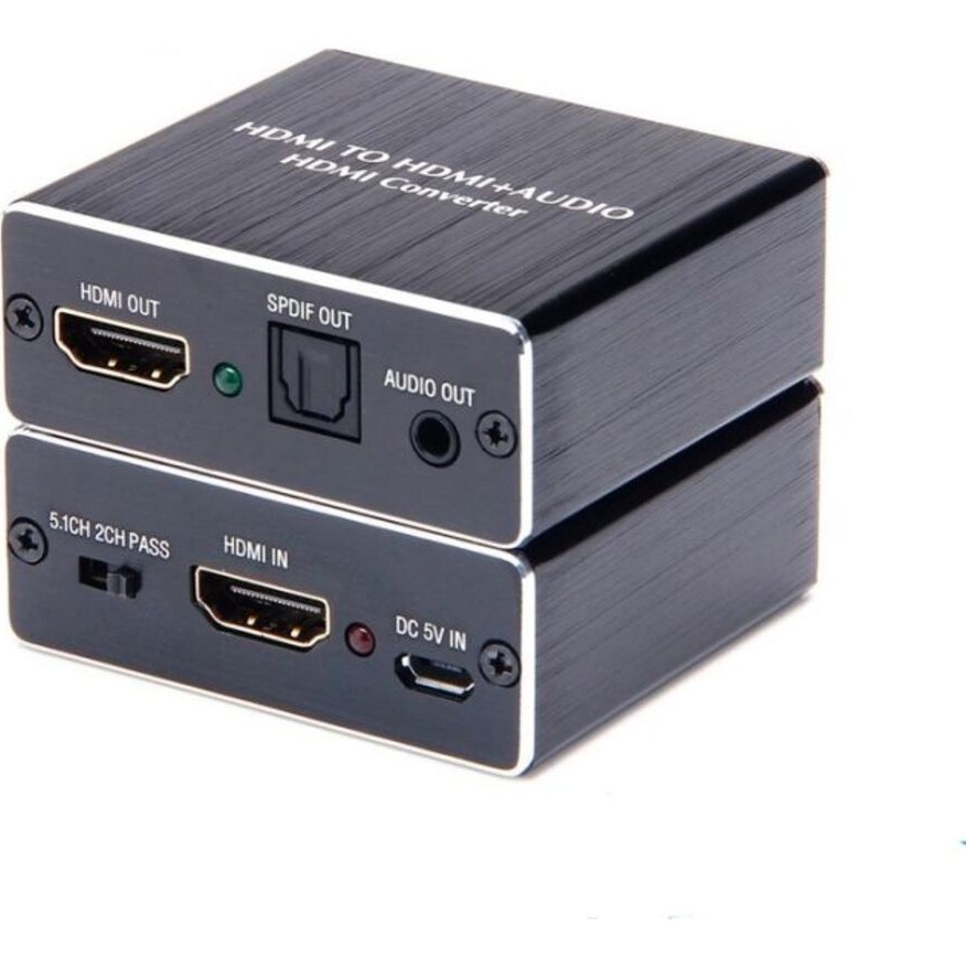 Anunnaki HDMI + Audio Out Ayırıcı Extractor Converter Spdıf Toslink Optik 3.5mm Ses Çıkışlı 4K - Siyah Bilgisayar Çevirici ve Adaptörü Fiyatı