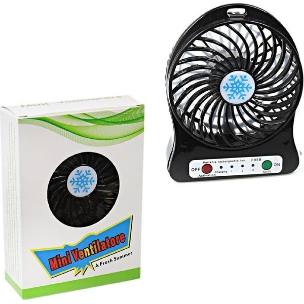 Anycast Vantilatör Şarjlı Mini Masaüstü Fan 3 Kademe Oto Boyaları Fiyatı