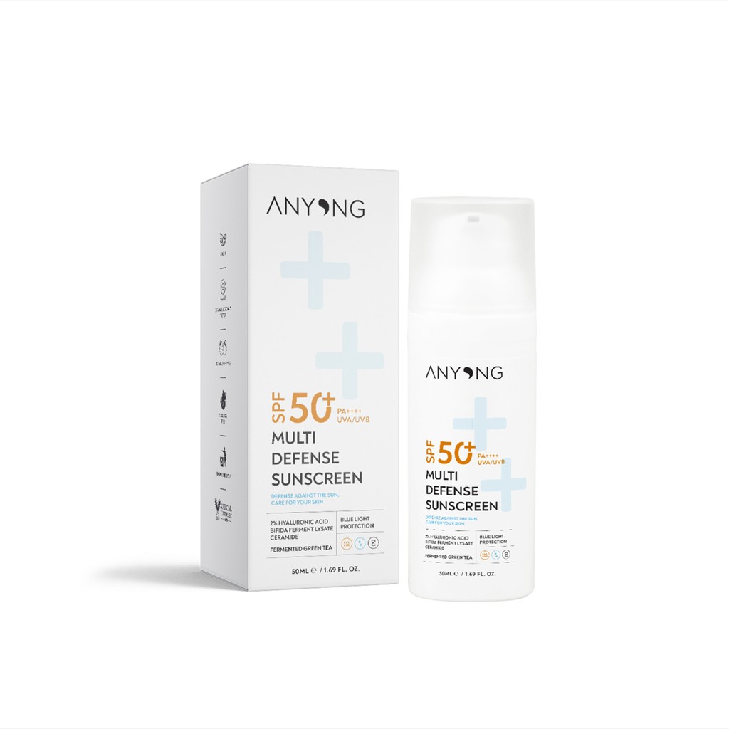 Anyong Nemlendirici Ve Onarıcı Güneş Kremi – SPF 50+ - Yüz İçin - Yeni Nesil Mavi Işık Koruması Güneş Kremleri ve Losyonları Fiyatı