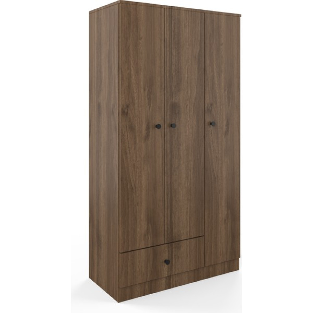 Anzera Berlin Gardırop Elbise Dolabı 90 x 170 cm - Ceviz Gardrop & Dolap Fiyatı