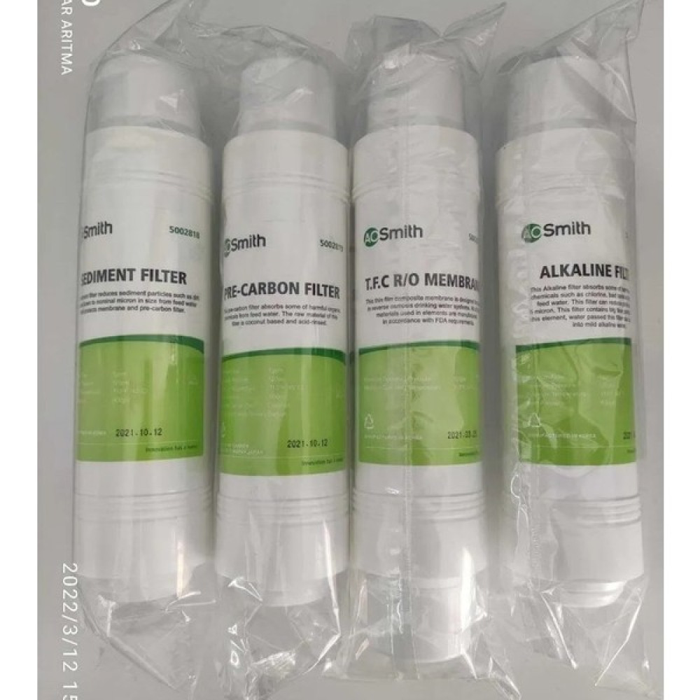 \A.O. Smith Frezya Su Arıtma Cihazı Filtre Set - FİLTRE SET \ Oto Boyaları Fiyatı