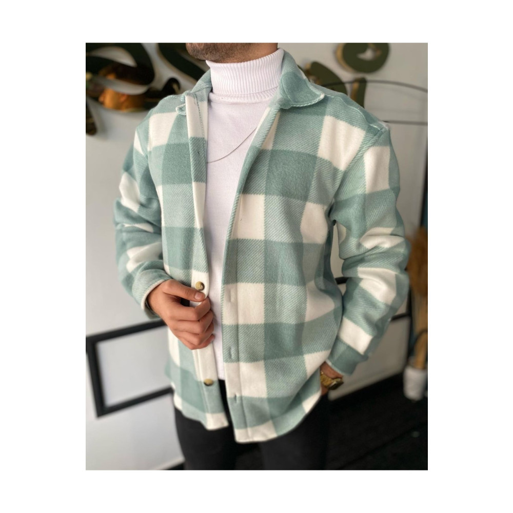 A&O Style Mint Unisex Oversize Kalın Kışlık Hakiki Polar Gömlek S Beden Kadın Gömlek Fiyatı