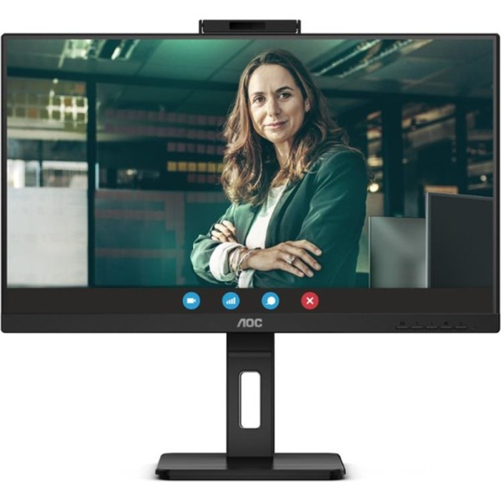 AOC 23.8 Aoc 24P3CW 1ms 100MHZ 1xhdmı 1xdp USB Type-C RJ45 Fhd 1920X1080 Webcam Hoparlör Çerçevesiz Vesa Monitör Fiyatı