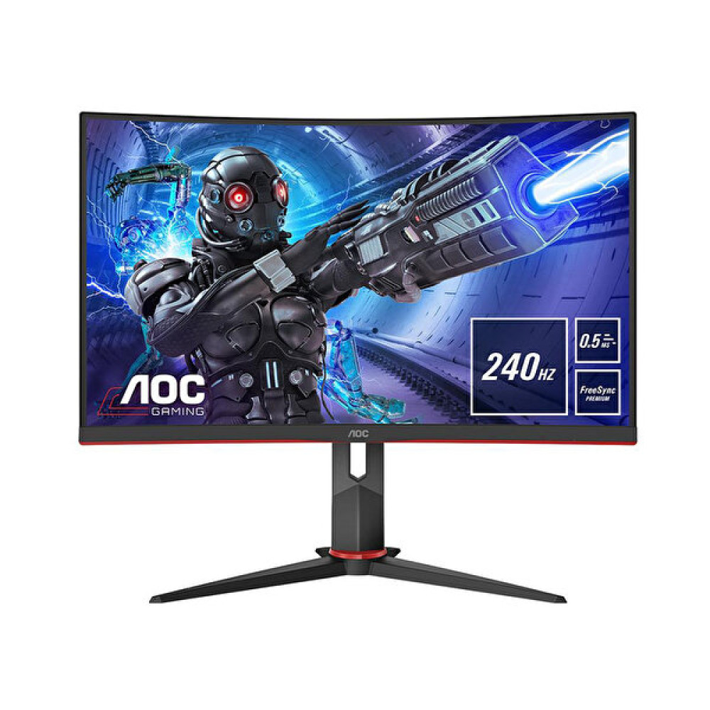 AOC C27G2Zu 27" 240 Hz 0,5 ms FreeSync 2 Full HD DP Port Hdmi VA Curved Oyuncu Monitörü Monitör Fiyatı