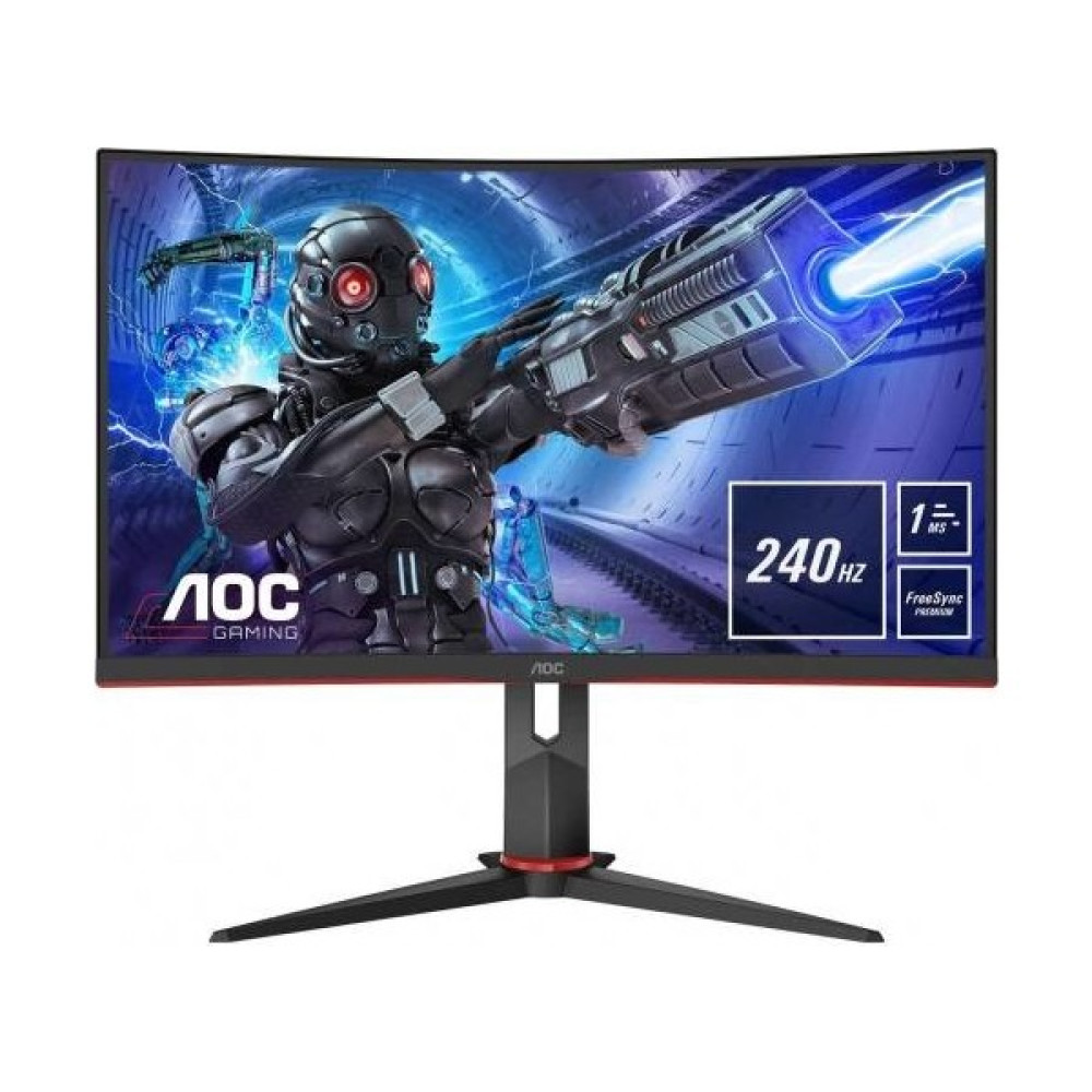 AOC C32G2ZE/BK 31.5" 240Hz 1ms (HDMI+Display) FreeSync Full HD Curved LED Monitör Monitör Fiyatı
