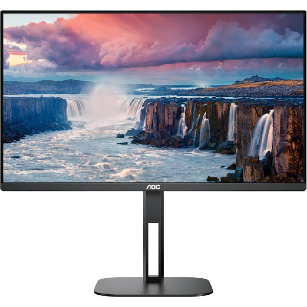 Aoc Q27V5C/BK 27" 1ms, 75hz, 2k Quad Hd, Hdmı, D Usb, Type-C, 2X3W Hoparlör, Pivot, IPS Panel Monitör Monitör Fiyatı