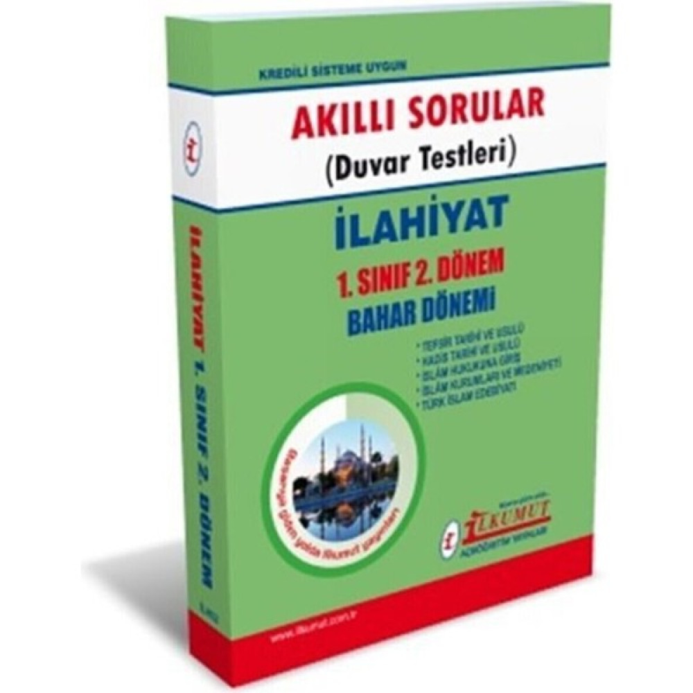 AÖF İlahiyat 1. Sınıf 2. Dönem Bahar Dönemi Konu Anlatımlı Soru Bankası Ders Sınav Kitapları Fiyatı