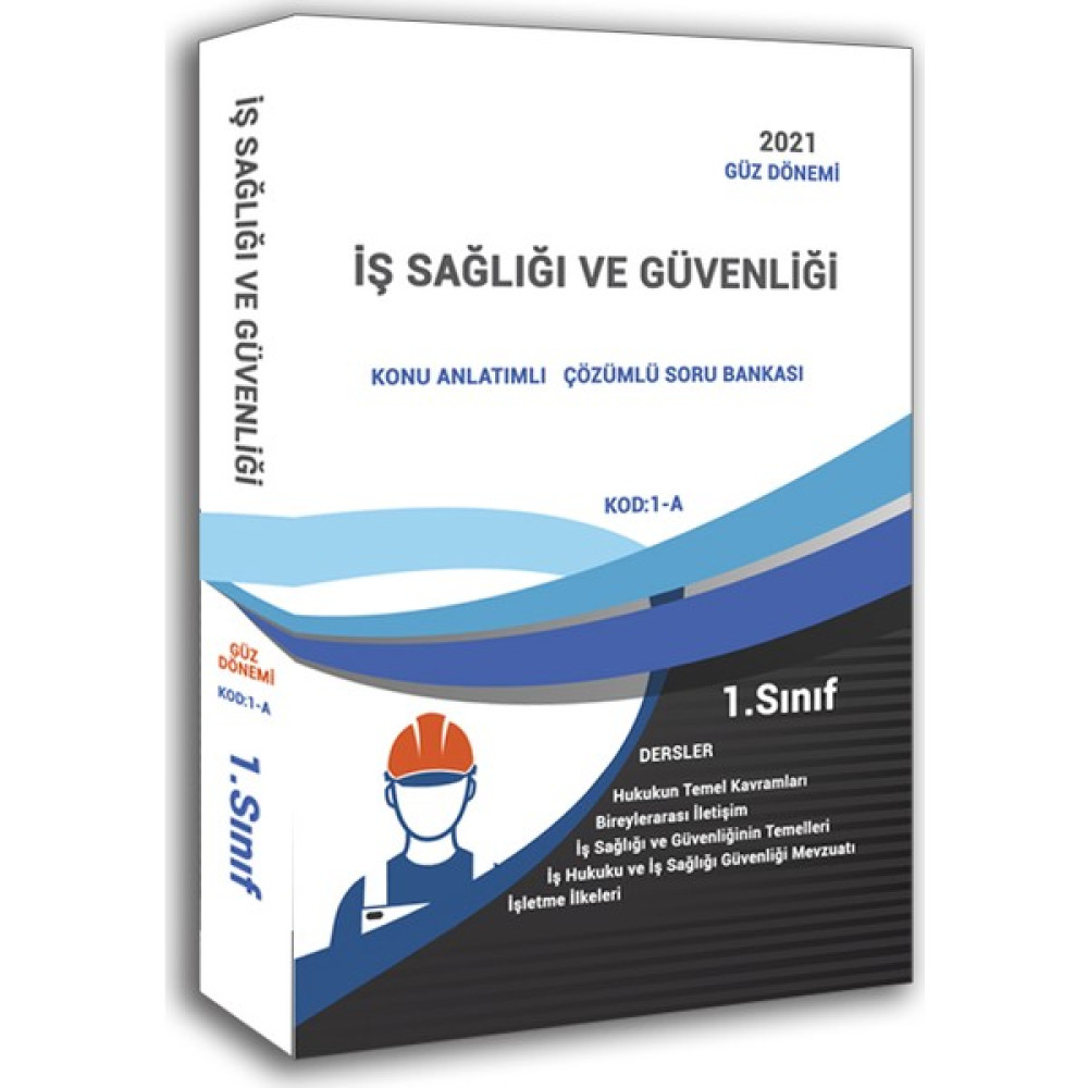 Aöf Iş Sağlığı ve Güvenliği 1. Sınıf 1. Yarıyıl Güz Dönemi Konu Anlatımlı Soru Bankası Açıköğretim Kitapları ve Setleri Fiyatı
