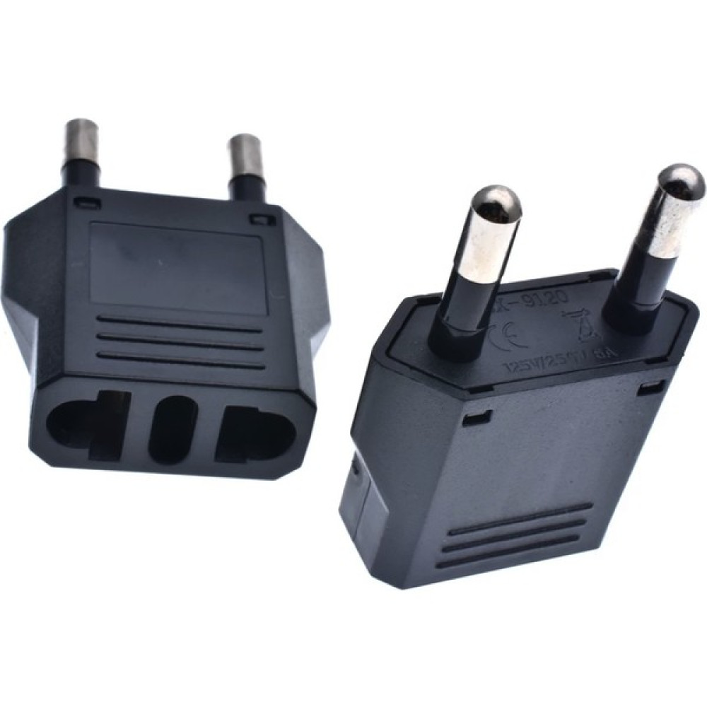 Aogo Amerikan Priz Dönüştürücü Abd'den Avrupa'ya Fiş Adaptörü Fiş Çevirici Uç Abd Plug Eu Siyah Prizler Fiyatı