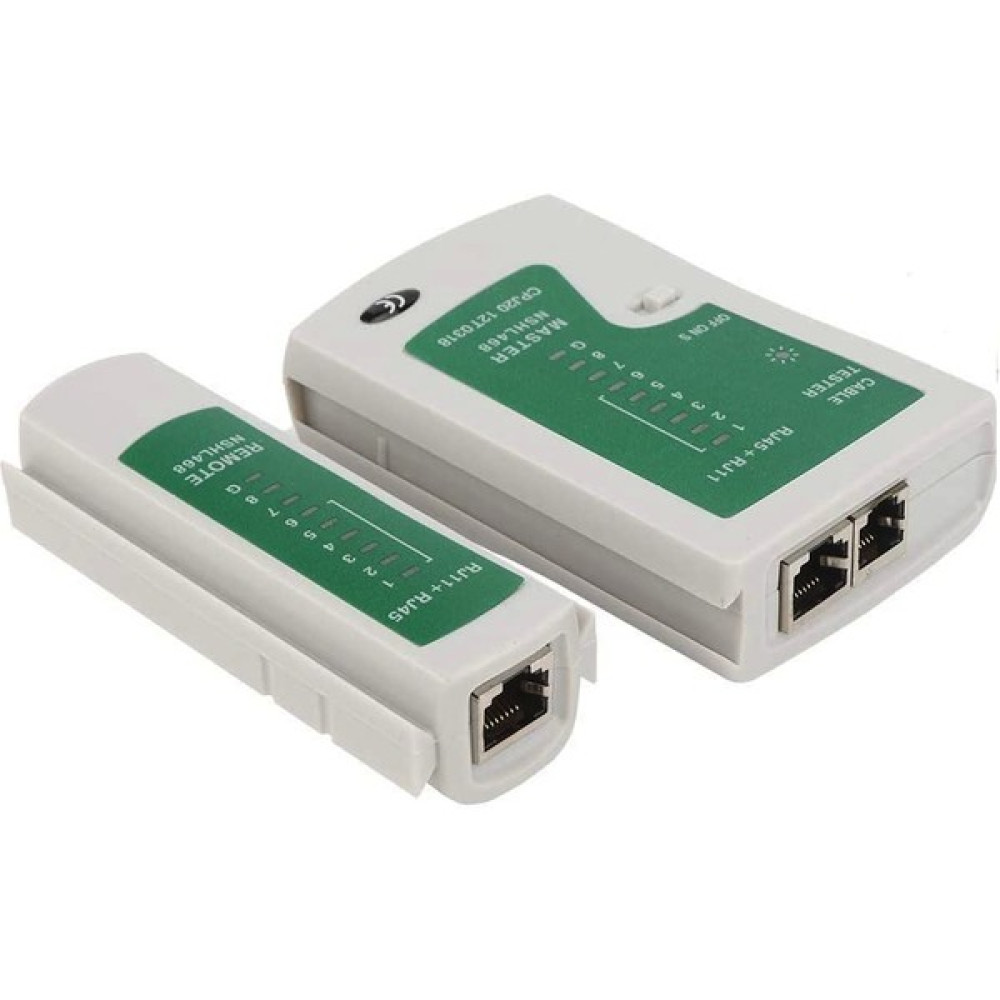 Aogo Kablo Test Cihazı Ağ Kablo Test Cihazı RJ45 RJ11 RJ12 Cat5-6-7 Utp Lan Kablo Ethernet Ölçüm Cihazı - Beyaz Diğer Test ve Ölçüm Cihazları Fiyatı