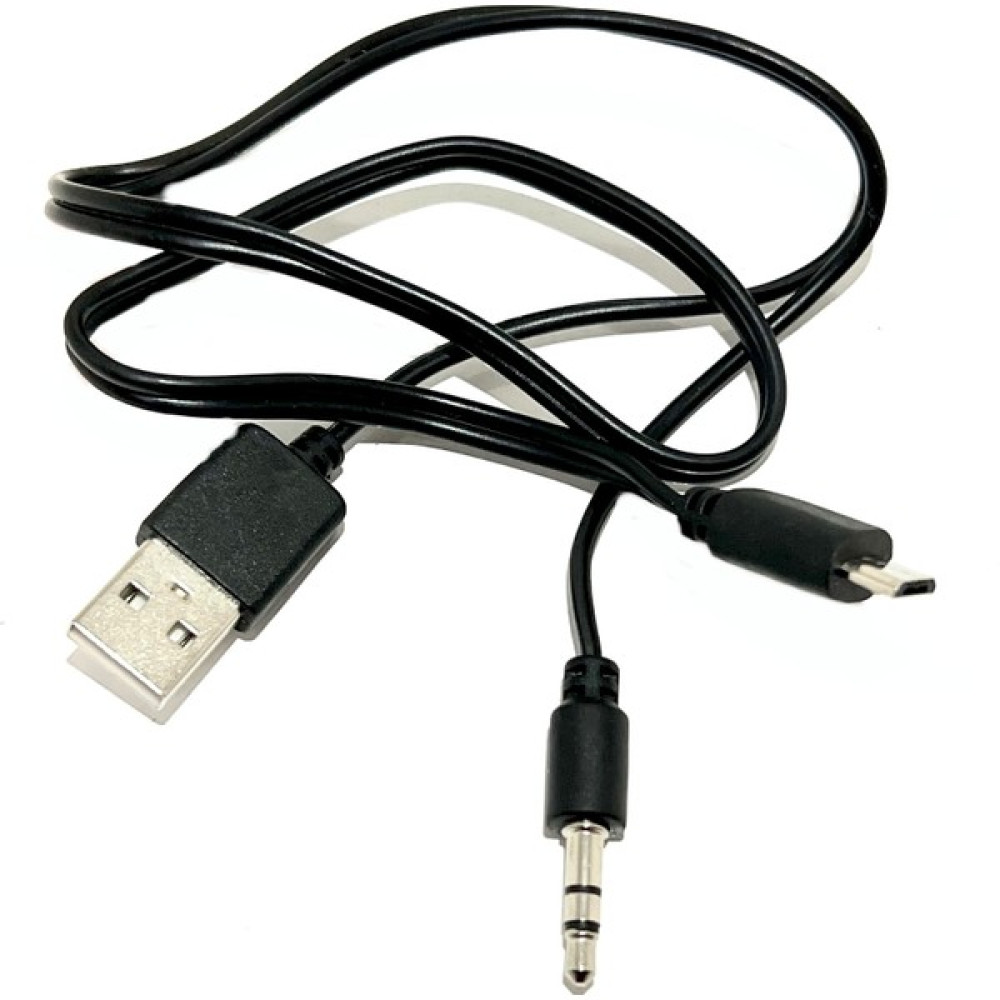 Aogo Micro USB 5 Pin + 3.5mm Aux Kablosu Mikro USB Aux ve Şarj 2 In 1 Kablo Bluetooth Hoparlör Kablosu Bluetooth Hoparlör Fiyatı