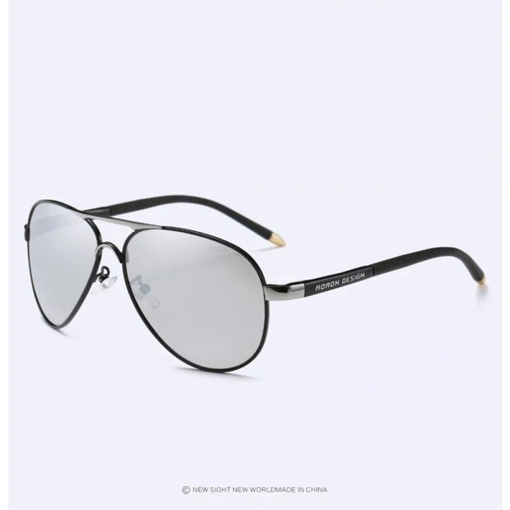 Aoron Erkekler Aviator Güneş Gözlüğü Lüks Hd Polarize Gözlük Çerçeve Gözlük UV400 Ayna Kaplama Güneş GLASS8503 (Yurt Dışından) Erkek Güneş Gözlükleri Fiyatı