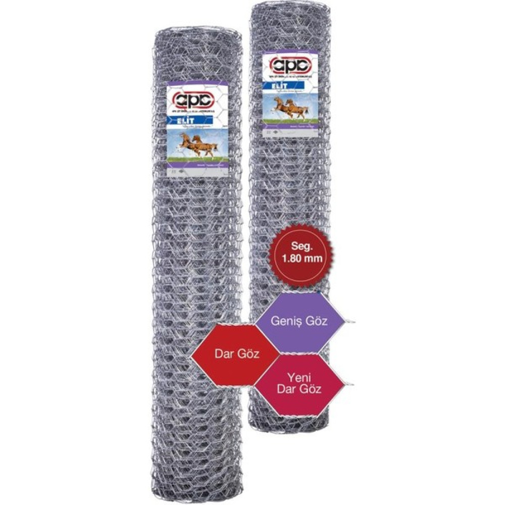 Apa Altıgen Örme Çit Teli (Elit) 150X20 Bahçe Çiti Fiyatı