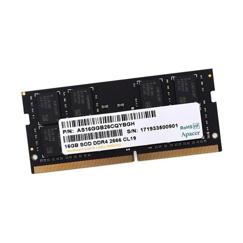 Apacer 16GB (1X16GB) 2666MHZ CL19 Ddr4 Notebook Sodımm Ram (ES.16G2V.GNH) RAM Bellekler Fiyatı