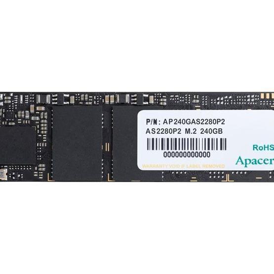 Apacer 480 gb AS2280P2 M.2 PCIe GEN3 x2 1580-950 MB/s SSD