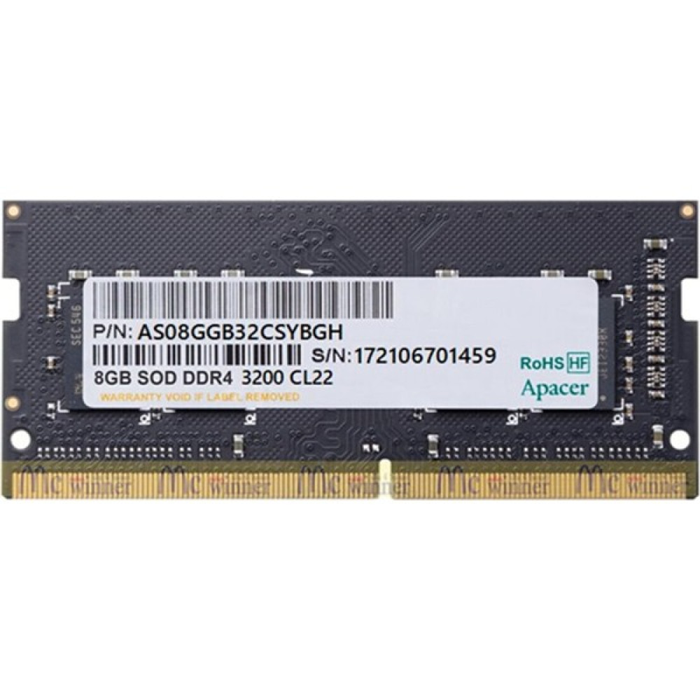 Apacer 8gb 3200MHZ Ddr4 AS08GGB32CSYBGH Notebook Ram RAM Bellekler Fiyatı