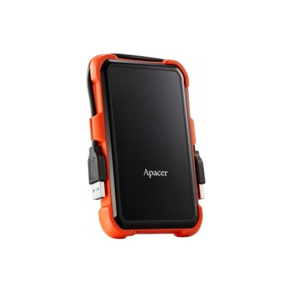 Apacer AC630 Siyah-Turuncu 2 Tb Askeri Sınıf Darbeye Dayanıklı 2.5" USB 3.1 Taşınabilir Harddisk (AP2TBAC630T-1) Sabit Diskler Fiyatı