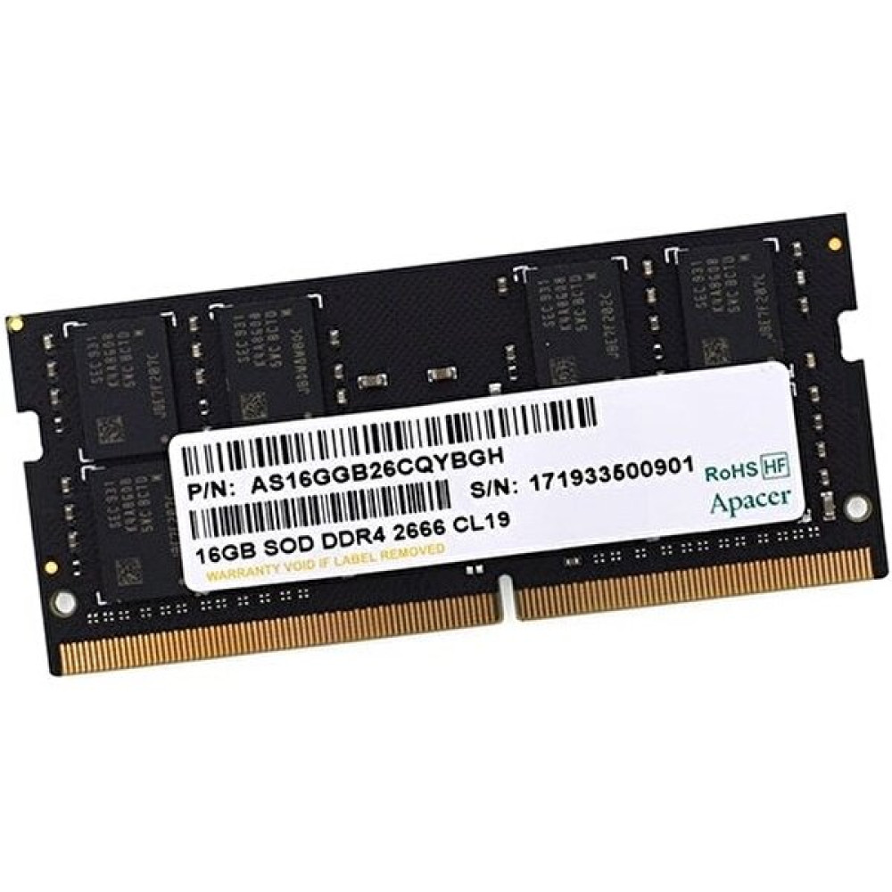 Apacer Es.16G2V.gnh 16 GB (1x16 GB) Ddr4 2666 MHz Cl19 Sodimm Notebook Ram RAM Bellekler Fiyatı