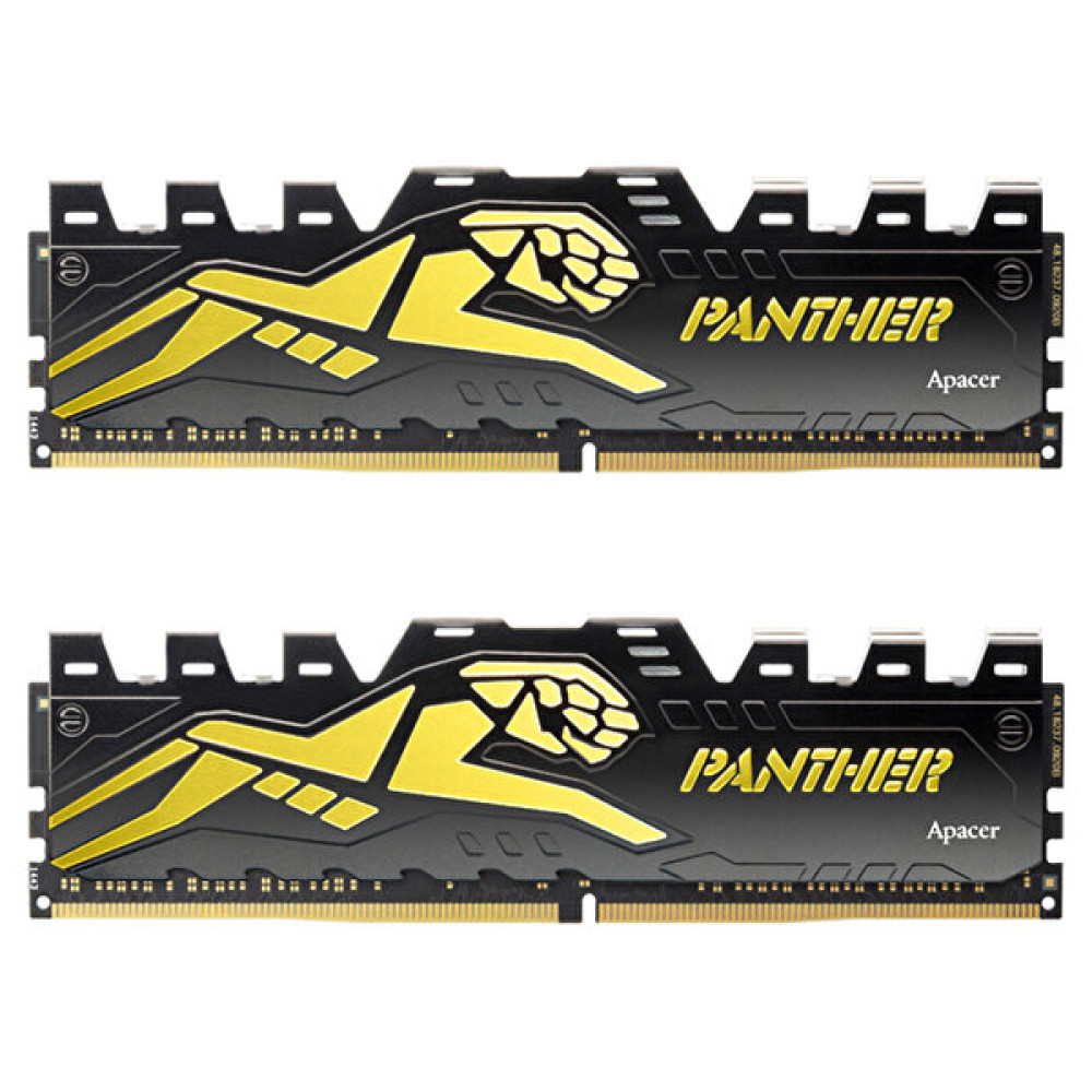 Apacer Panther Black-Gold Ah4U16G32C28Y7Gaa-2 16 GB (2x8 GB) Ddr4 3200 MHz Cl16 Gaming RAM RAM Bellekler Fiyatı